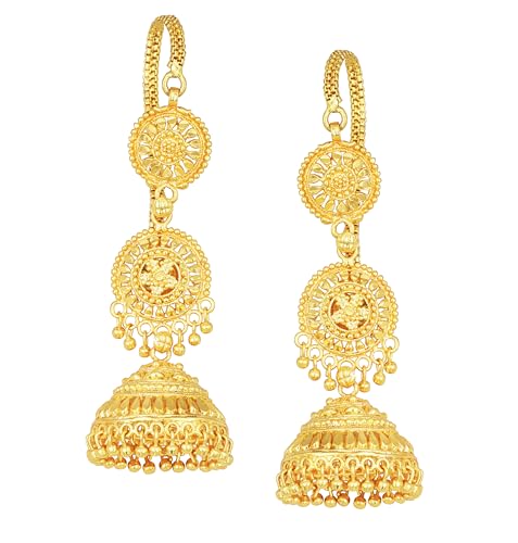 Image of JFL - Jewellery for Less Gold Plated Copper Earrings For Women