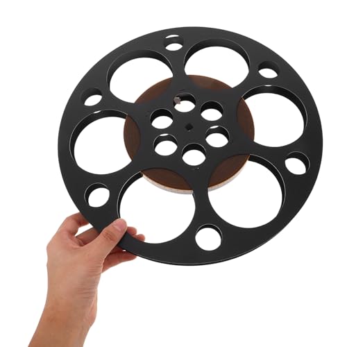 Bobine de film perforée métal style rétro pour salle de cinéma - 4