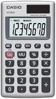 Casio HS-8VA, Solar Powered Standard Function Calculator