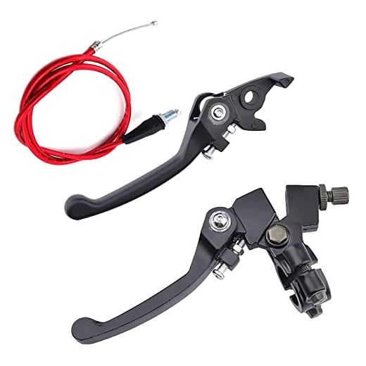KAKO Clutch Brake Handle Levers for 22mm 7/8 inch Handlebar, Fit for 110cc 125cc 140cc TTR SSR Xmotos Apollo 125 Pit Dirt Bike CRF50 CRF70 Motor Bike Motocross Parts