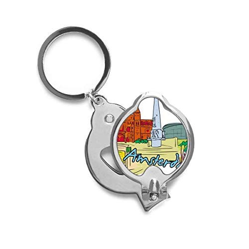 Ongle cutter trimmer Pays-Bas Amsterdam Aquarelle, l'accessoire idéal dans votre trousse