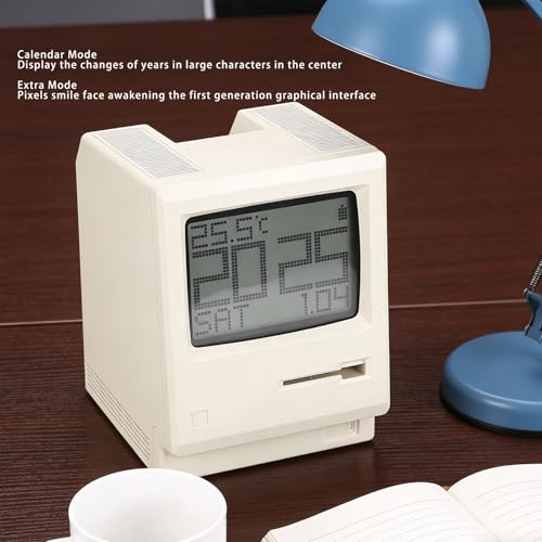 Reloj de escritorio USB retro estilo 1984 el regalo ideal de pixel art para programadores 4