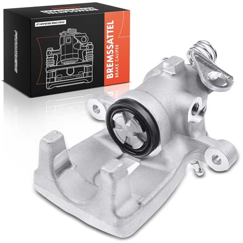 Frankberg Bremssattel Bremszange Hinten Links Aluminiumguss Kompatibel mit 500 312 500/595/695 312 Panda 169 Punto 188 Panda 312 319 Musa 350 Ypsilon 843 Replace# 77364592