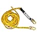Guardian 00815 Rooftop Safety Kit - 50 ft Vertical Lifeline Assembly | Reusable Temper Anchor | Full Body Harness | Yellow Storage Bucket
