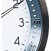 La Crosse Technology 404-54667-INT 10-Inch Atomic Chapter Ring Stainless Steel Analog Clock: Wall Clocks