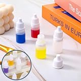 Butelki z zakraplaczem, 12 szt. 10 ml plastikowych butelek do wyciskania z