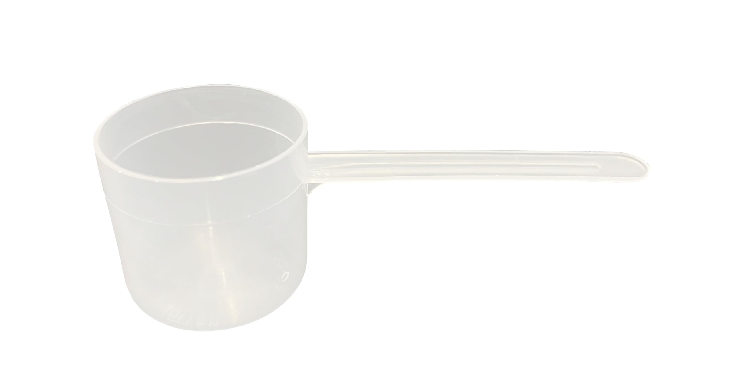 67 mL (67 CC | 2.27 Oz.) Long Handle Plastic Measuring Scoop for Coffee, Protein Powder, Pet Food, Spices, Grains, Dry Goods – Food-Grade BPA-Free (Pack of 5)