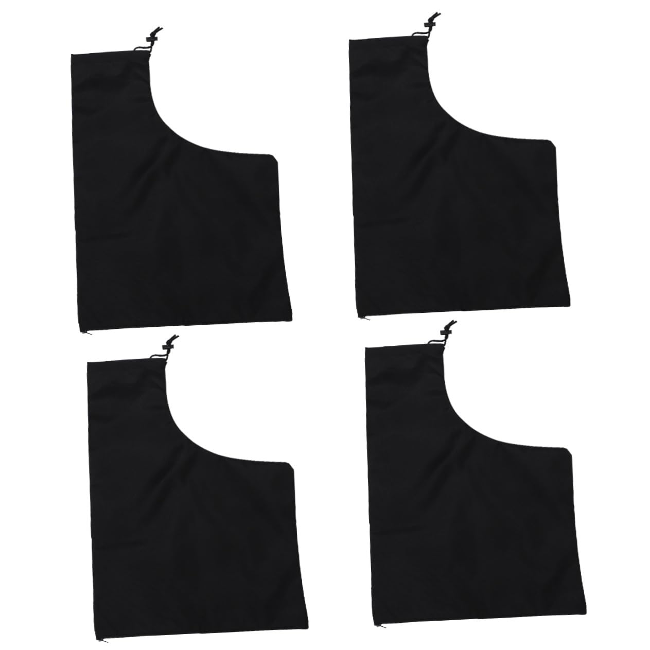 SUPVOX 4 Pz Sacco Raccolta Foglie Cadute Portarifiuti Bidone Spolverino Vuoto Fogliare Aria Giardino Del Contenitore Per Il Compost Borse Da Giardino Buster Spazzatura Panno Oxford Black
