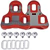 Wellgo Road Bike Pedals and Cleats Compatible with Look Keo