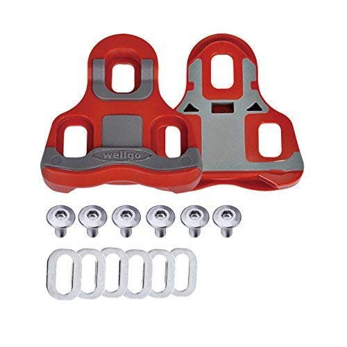 Wellgo Road Bike Pedals And Cleats Compatible With Look Keo #TOP2