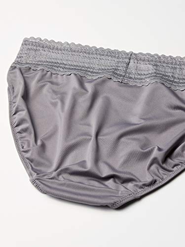 Warner's Women's Blissful Benefits Dig-Free Comfort Waistband with Lace Microfiber Hi-Cut 3-Pack 5109w2