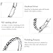 Lorrifal 925 Sterling Silver Handmade Fashion Retro Women's Plain Thin Ring Promise Love for Her | 2mm Width Comfort Fit Multi Size 8