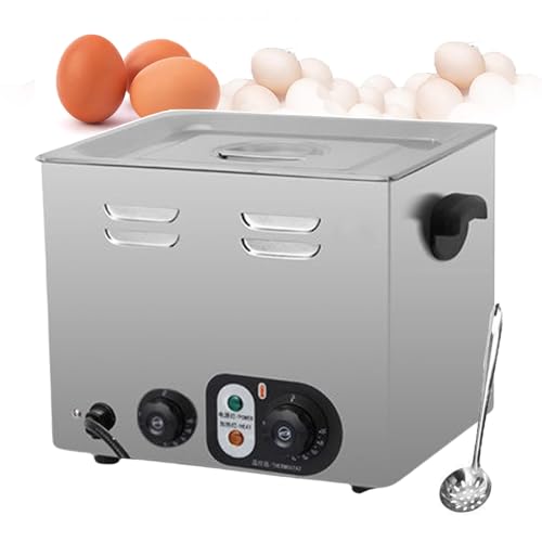 forplubossmmp Automatic Egg Boiler Machine – 2.6KW Electric Egg Cooker, Professional Poacher with Heating Light, 60 Eggs Capacity for Home & Restaurant Use