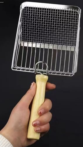 Paslanmaz Metal Kedi Köpek Kum Temizleme Metal Küreği – Dayanıklı ve Ergonomik Tuvalet Kumu Temizleyici Kürek (yenikurek) - Görsel 5