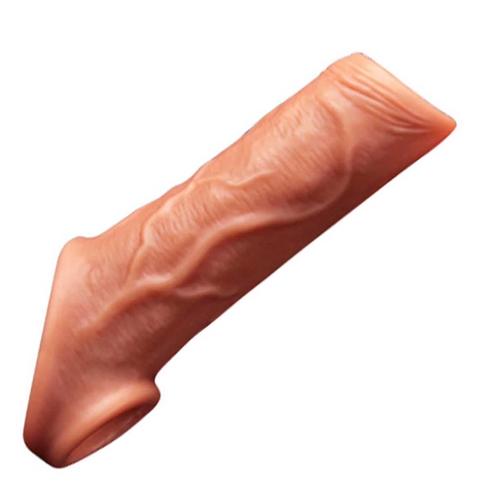 Guaina Fallica Anello per Pene da Uomo, Estensore Prolunga Allungamento del Pene Maschile Fallo Indossabile, Guaina Pene per Uomo, Sexytoysys Coppia Sex Toys Sessuali per Donna Uomini Sex Toy