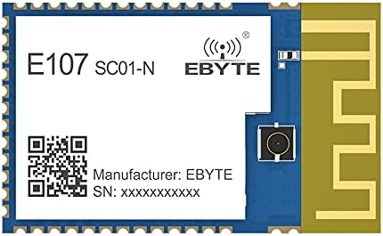 Wireless Module 2.4Ghz Low Power Consumption BLE 4.2 Star Network 1Mbps PCB IPEX 100m E107-SC01-N