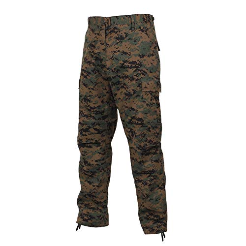 Rothco 8675 Ultra Forcetm Bdu Pant - Woodland Digital, Large-Regular (35-39" W X 29 1/2-32 1/2" L) #TOP2
