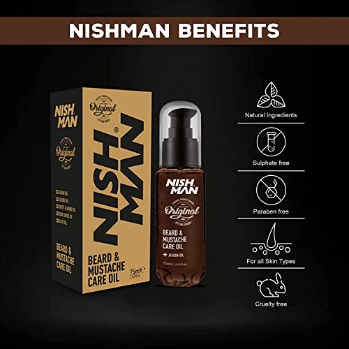 Nishman Beard & Mustache Care Oil 75 ml