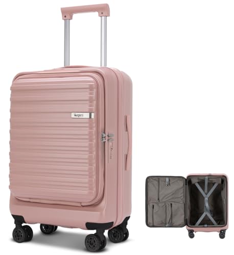 [Bargiotti] �X�[�c�P�[�X �t�����g�I�[�v�� �L�����[�P�[�X �g���@�\�t�� �ЊJ���t�@�X�i�[�^�C�v �L�����[�o�b�O ABS+PC �ϏՌ� �É� �y�� ���T�{�L���X�^�[ (�s���N, M�T�C�Y, 75L��e��)