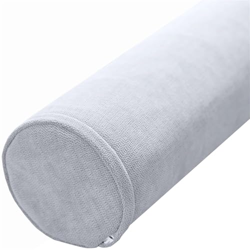 Memory Foam Cervical Roll Pillow - Round Neck Bolster for Sleeping, Head, Neck, Back, Legs & Yoga