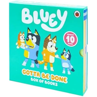 Bluey Gotta Be Done! 10 Picture Books Story Collection Box Set