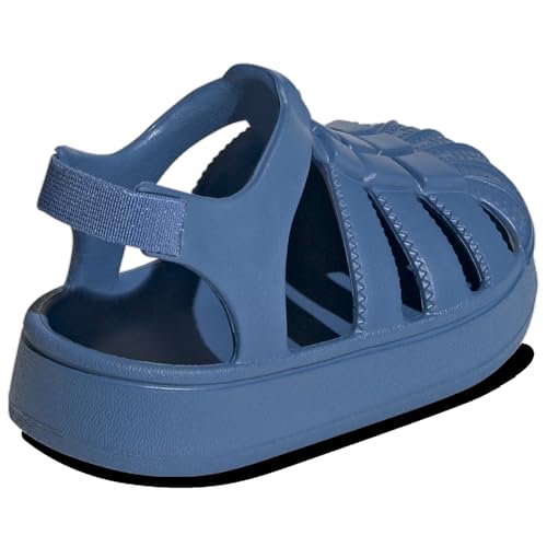 Adidas Originals Superstar Sandal - Boys' Toddler (JI2806, Focus Blue/Focus Blue)3