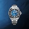 ساعة الغوص الأوتوماتيكية SEIKO SRPE33 للرجال - إصدار خاص من Prospex - أيدي LumiBrite، إطار أحادي الاتجاه - مقاومة للماء 200 متر