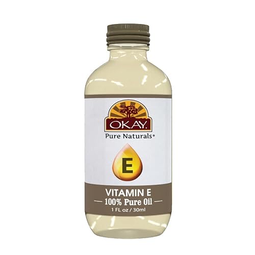 Miniatura 1 de Okay Aceite de vitamina E para todas las texturas y tipos de piel, todo natural, 1 fl oz