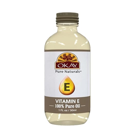Okay Vitamin E Oil For All Hair Textures & Skin Types, All