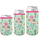 HEYSKAY Neoprene Can Sleeves 3 Sizes-12oz Standard Can Sleeves,12oz Slim Can Sleeve and 16oz Can ...