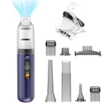 4-in-1 Handheld Car Vacuum Cleaner Cordless,15000Pa Portable Car Vacuum Cleaner with LED Display,Rechargeable Mini Dust Buster for Car, Home, Office Cleaning