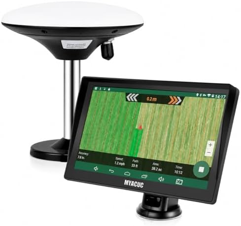 Farm Tractor GPS Guidance System for Agriculture Straight AB Line