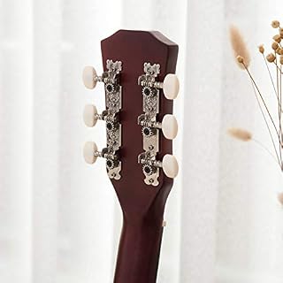 XiaoXIN Guitare Folk Folk Cutaway à 6 Cordes pour Adultes de 38 » pour les Étudiants Débutants (Bleu) - Les Beatles, Paul McCartney, John Lennon, RIngo Starr, George Harrison XiaoXIN Guitare Folk Folk Cutaway à 6 Cordes pour Adultes de 38 '' pour les Étudiants Débutants (Bleu) – Image 4