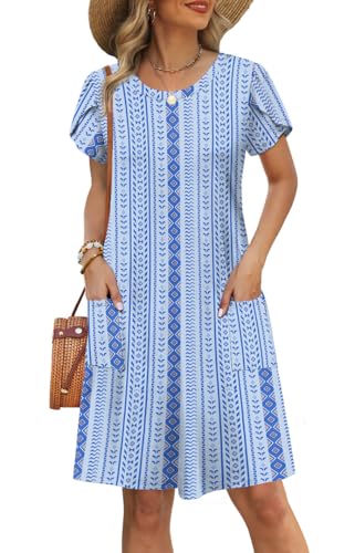 OFEEFAN blue dress – image 2