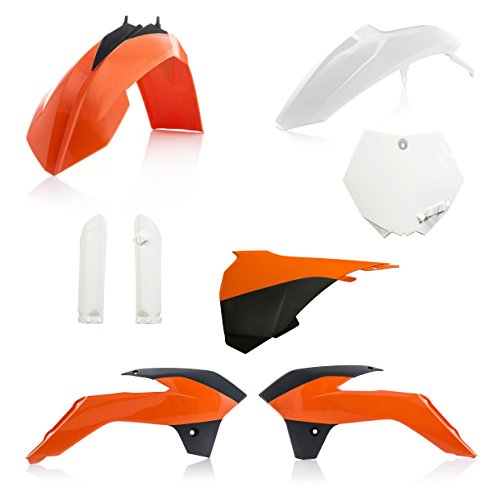 KTM 85 SX 2013 kit plastiques original 16 carénages moto orange