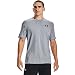 Under Armour Men's Sportstyle Left Chest T-shirt, Steel Light Heather (036)/Black, X-Large