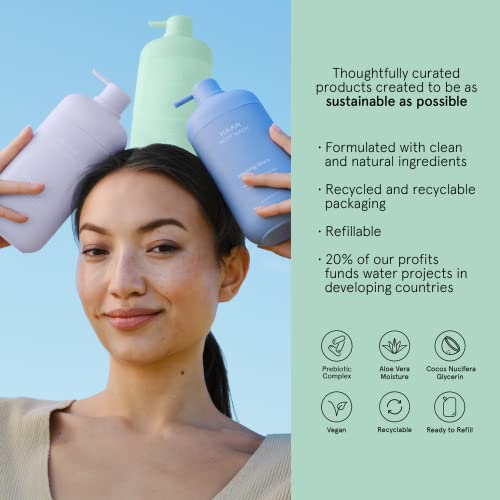 Haan Natural Body Wash Refill For Men And Women | Aloe Vera, Cocos Nucifera Glycerin & Prebiotic Complex To Cleanse & Soothe Dry Skin | Shower Gel For Women | Vegan | Margarita Spirit - 15.2 Fl Oz #TOP2