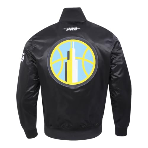 Image of Pro Standard Mens WNBA Classic Chenille Satin Jacket