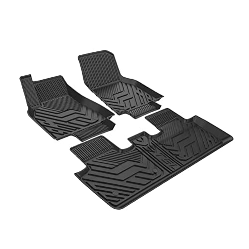 Tapis de sol Tesla Modèle Y en TPE 3D imperméable pour intérieur auto 2019-2022