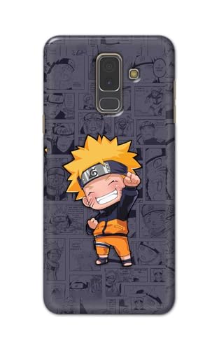 Image of Plastic Printfidaa Printed Hard Back Cover Case For Samsung Galaxy A6 Plus | A6+ | Samsung Galaxy J8 Back Cover (Famous Anime Cartoon Character) -112, Multicolor