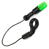 Fox Black Label Stealth Bobbin - Optischer Bissanzeiger, visuelle Bissanzeige zum Karpfenangeln, Bobbins Einhänger zum Angeln, Farbe:Green