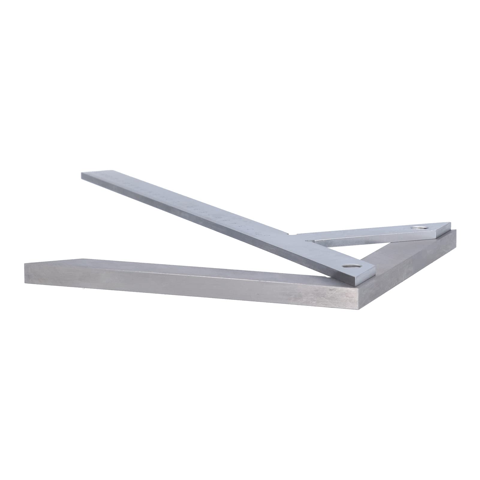 Srliya Righello Calibro Centrale [segnaposto] Righello per Misurazione Layout per Ispezione Dimensionale per Marcatura di Precisione Acciaio Inossidabile Inciso