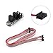 5 Pack Optical Endstop with 1M Cable Optical Switch Sensor Photoelectric Light Control Optical Limit Switch Module for 3D Printer