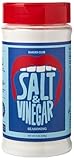 Bakers Club 9oz Salt & Vinegar Seasoning - French Fries, Wing Dust, Popcorn, Chips, Nuts, Snacks and More - Gluten-Free, MSG Free, Non-GMO - Zesty Tangy & Salty Spice Blend Dry Vinegar Powder 3.0
