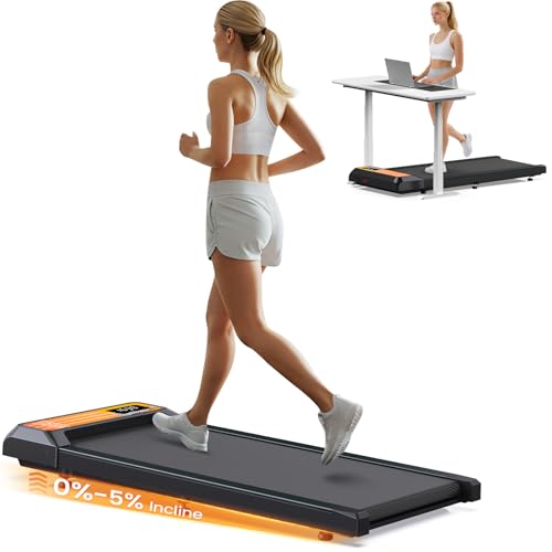 VITALTRACK Walking Pad Treadmill 2.5 HP with Incline, Remote