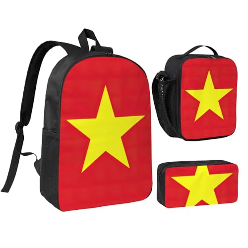 Sac à dos d'écolier résistant Vietnam EdWal avec trousse pour ne plus rien perdre