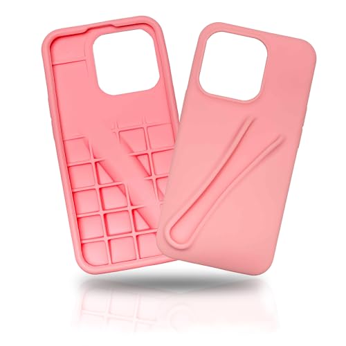 Coque silicone pour brillant à lèvres rose antichoc idéale pour vos déplacements