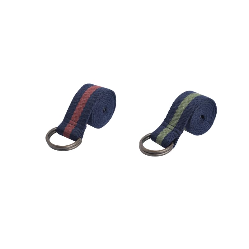 Solid Reversible Belt in (Grey and White) & (White and Grey)-image-24