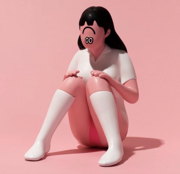 Amazon.co.jp: FACE OKA Oh Sit/フィギュア pink 単品/フェイスオカ