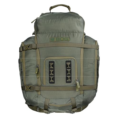 BOG Helix 3500 Hunting Backpack with 3500 Cubic in Capacity, 2.75 lb Lightweight Design, and YKK Zippers for Hunting, Outdoors
